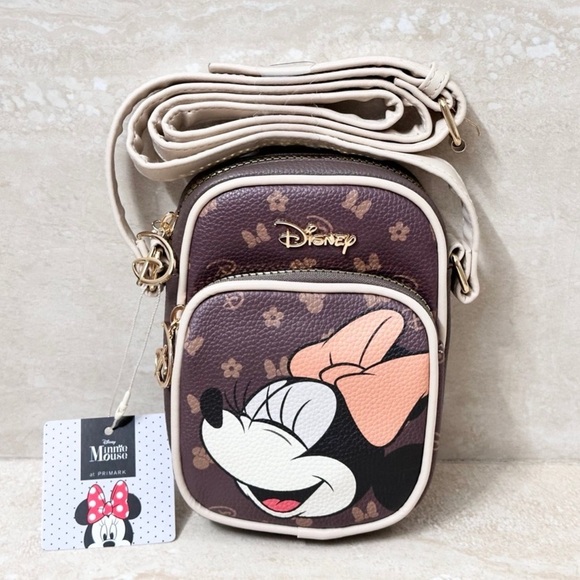 Disney Minnie Mouse Crossbody Bag Cell Phone Holder - Picture 3 of 4